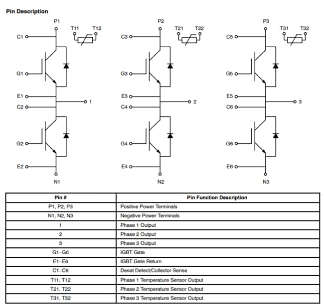 onsemi NVH660S75L4SPFx 6-Pack IGBT Modules
